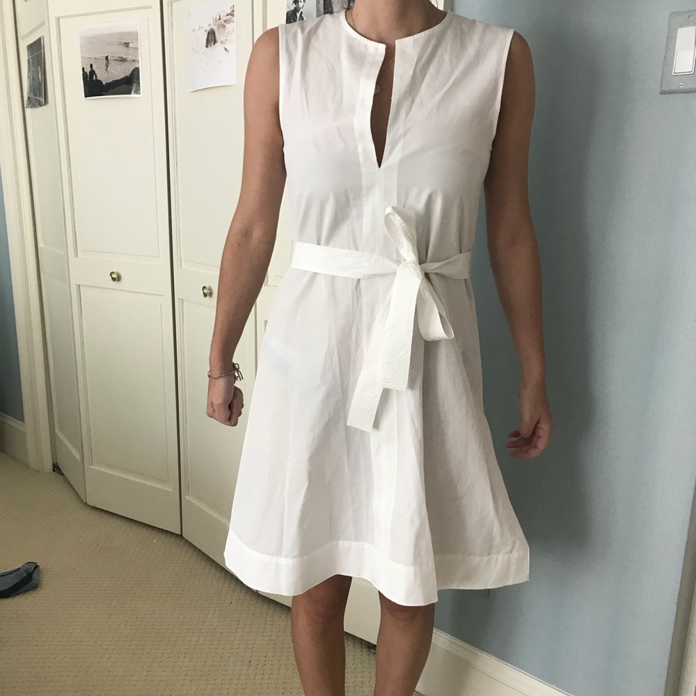 New white theory dress perfect for summer!